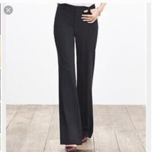 Banana Republic Harrison Fit Wool Charcoal Grey Pant Size 6